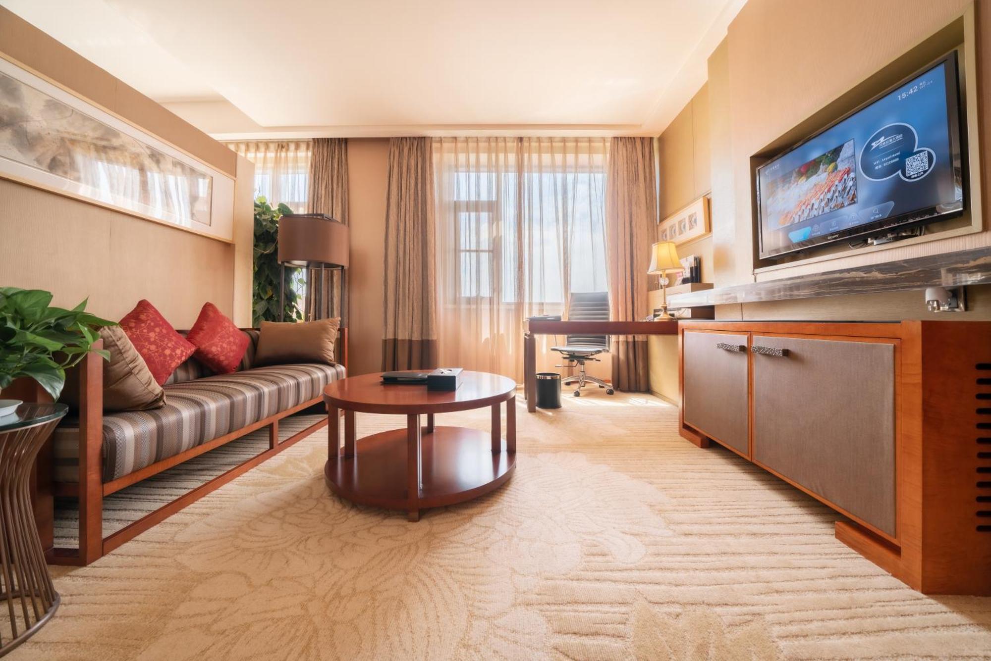 Chengdu Joyhub Air Hotel Bagian luar foto