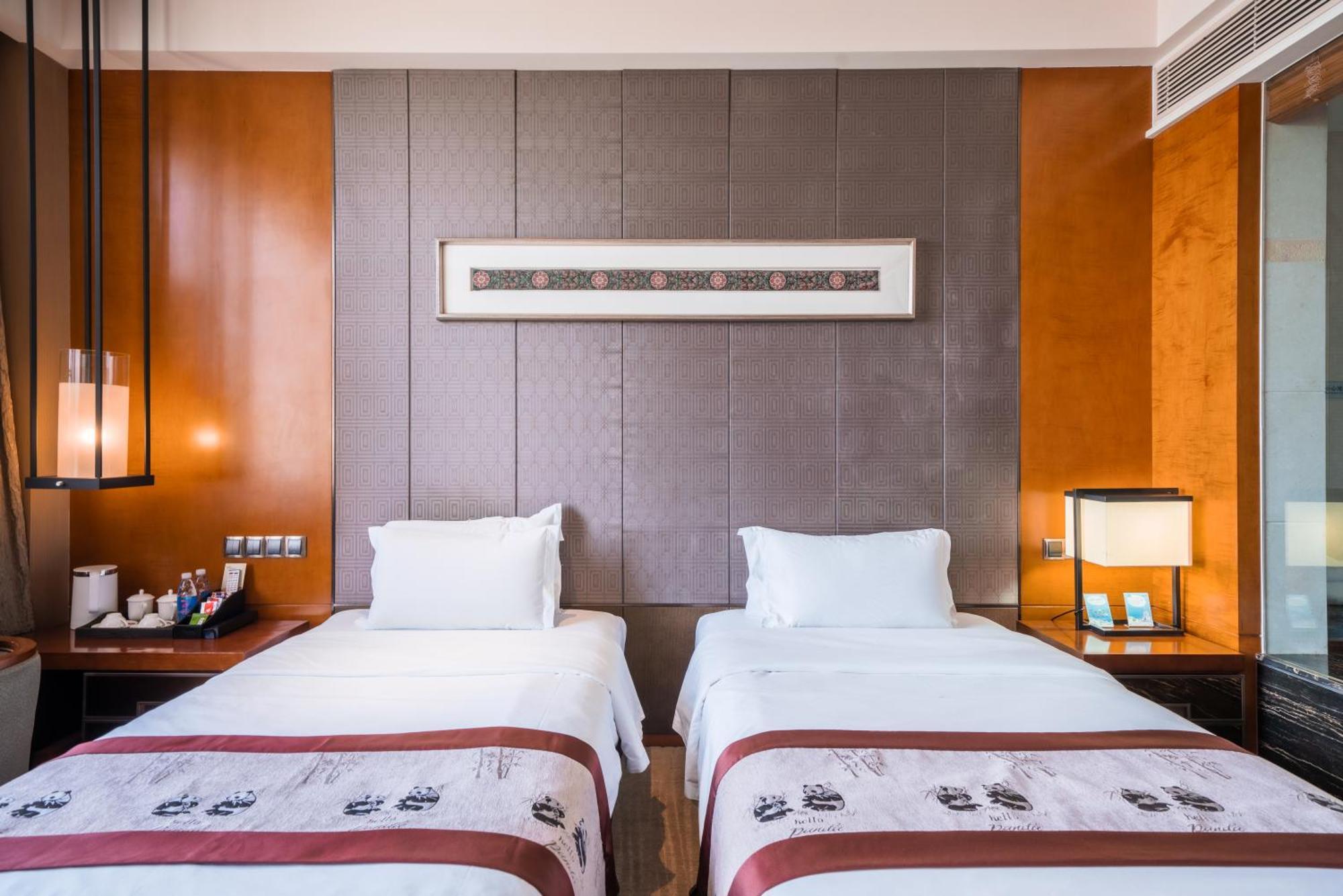 Chengdu Joyhub Air Hotel Bagian luar foto