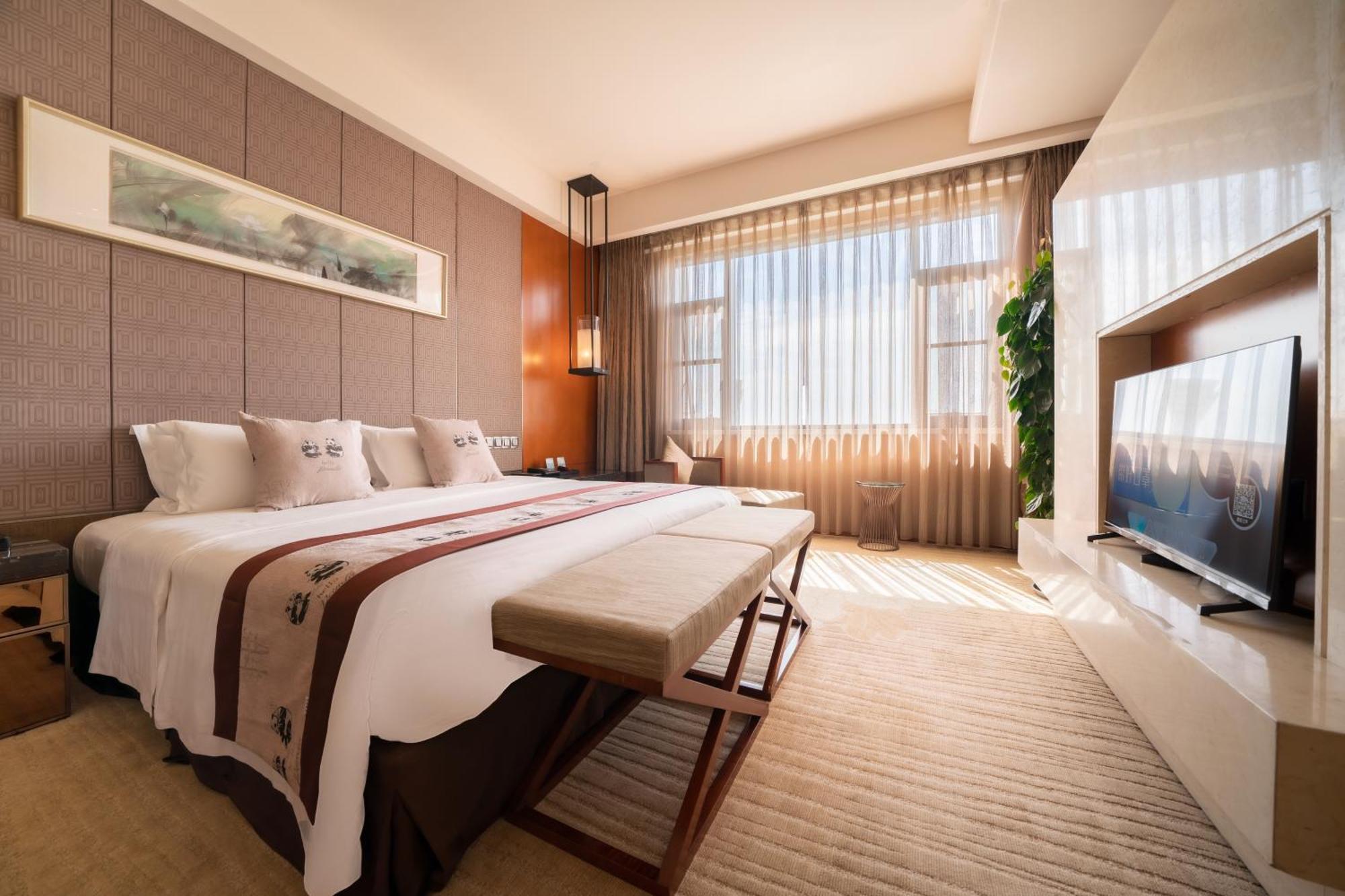 Chengdu Joyhub Air Hotel Bagian luar foto